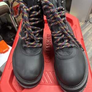 NEW Loro Piana Toula Ankle Boots Black w 8.5